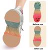High Heels Anti-skid Heel Semi-round Sole Sticker, Soft and Hard Moderate, Ribbed S-pattern Anti-skid, Anti-noise, Anti-wear Sole Patch