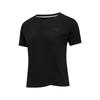 Comfortable Round Neck Pullover Short Sleeve T-Shirt Women Tops SA1269ST44L-BK001