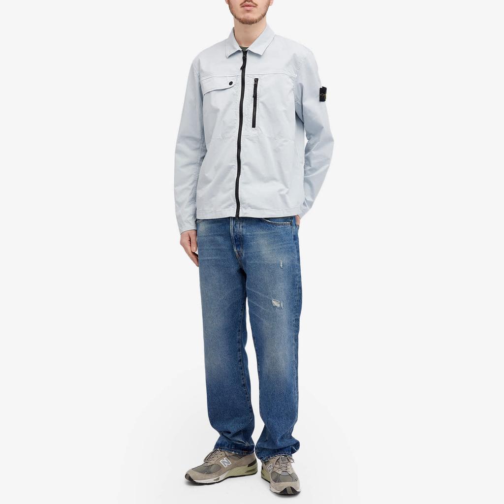 STONE ISLAND SS24 Jackets & Coats Men's Ice Frost Blue 801510210-V0041