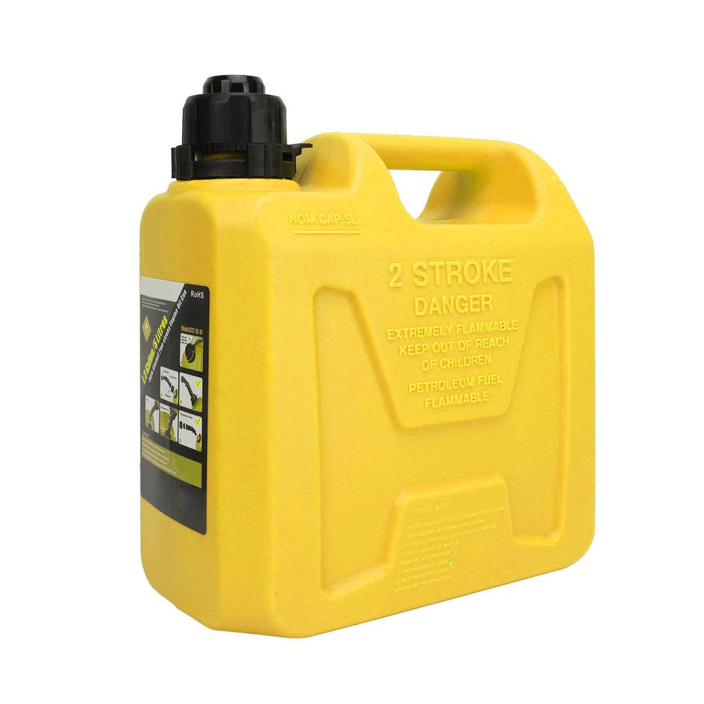 5L Fuel Oil Tank Large Capacity Portable Automatic Closure Petrol Gasoline Storage Cans for RV