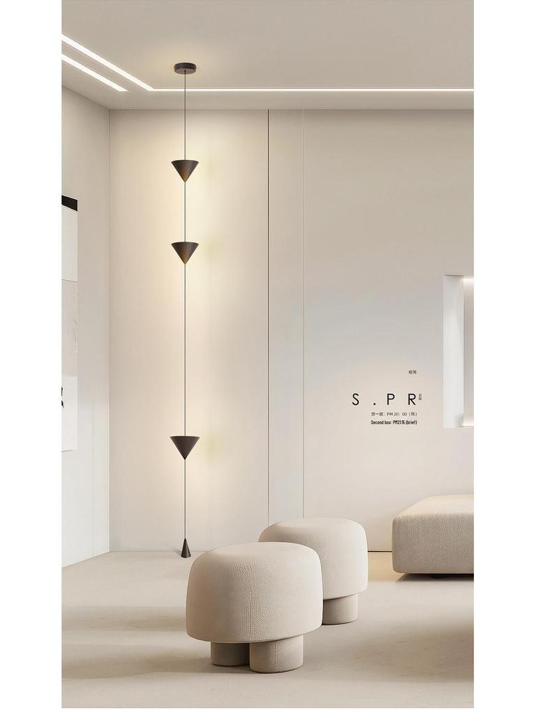 Creative Minimalist Hourglass Floor Lamp: Living Room, Bedroom Bedside, Wall Decoration, Ambient Light, Small Pendant Light