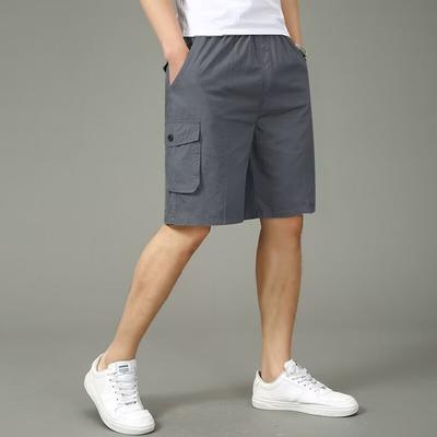 Tooling Shorts Men's Summer Loose Medium Pants Five-point Pants Casual Men's Outer Wear Trendy Brand Large Pants