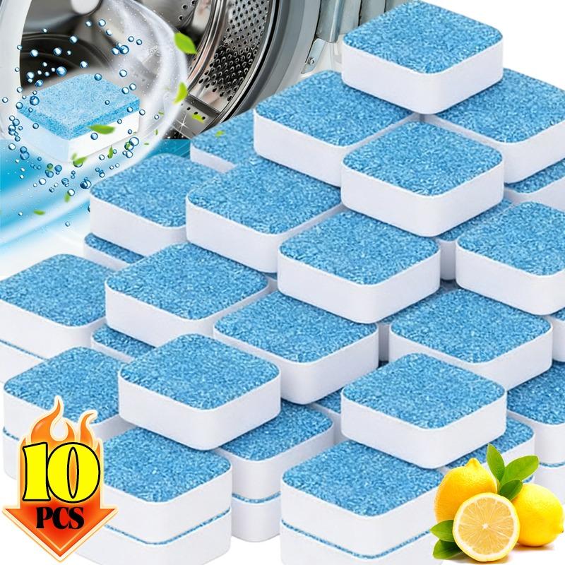 10/5pc Washing Machine Cleaner Effervescent Tablets Remove Mycete Deodorant Household Cleaning Agent Pills Remove Dirt Detergent