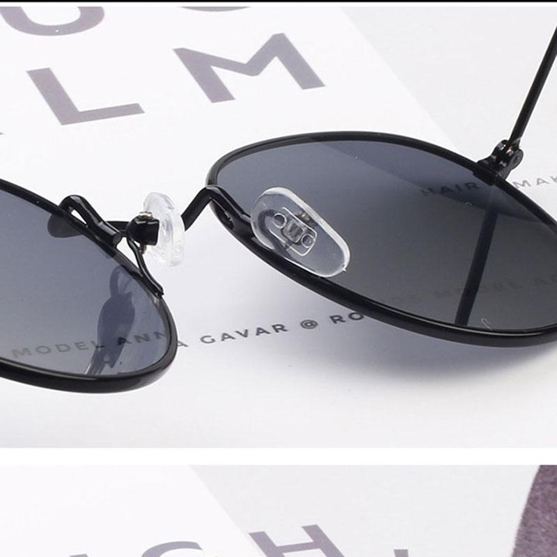 RMM Classic Small Frame Round Sunglasses Women/Men Brand Designer Alloy Mirror Sun Glasses Vintage eyeglass