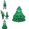 Christmas Tree Costume For Kids And Adults Authentic Striped Outfit For Cosplay