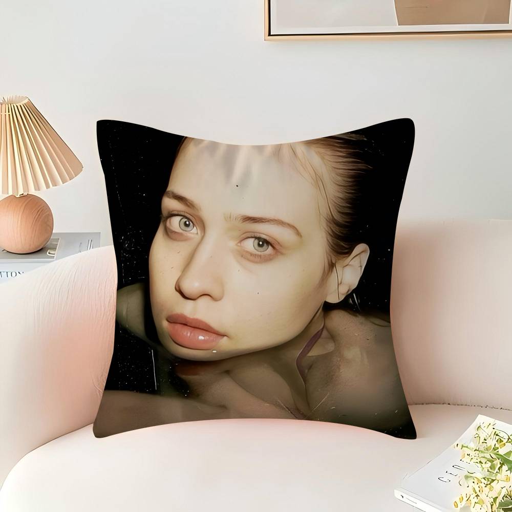 F-Fiona A-Apfel Kissen Geschenk Heim Büro Dekoration Schlafzimmer Sofa Auto Kissenbezug Hülle 45x45