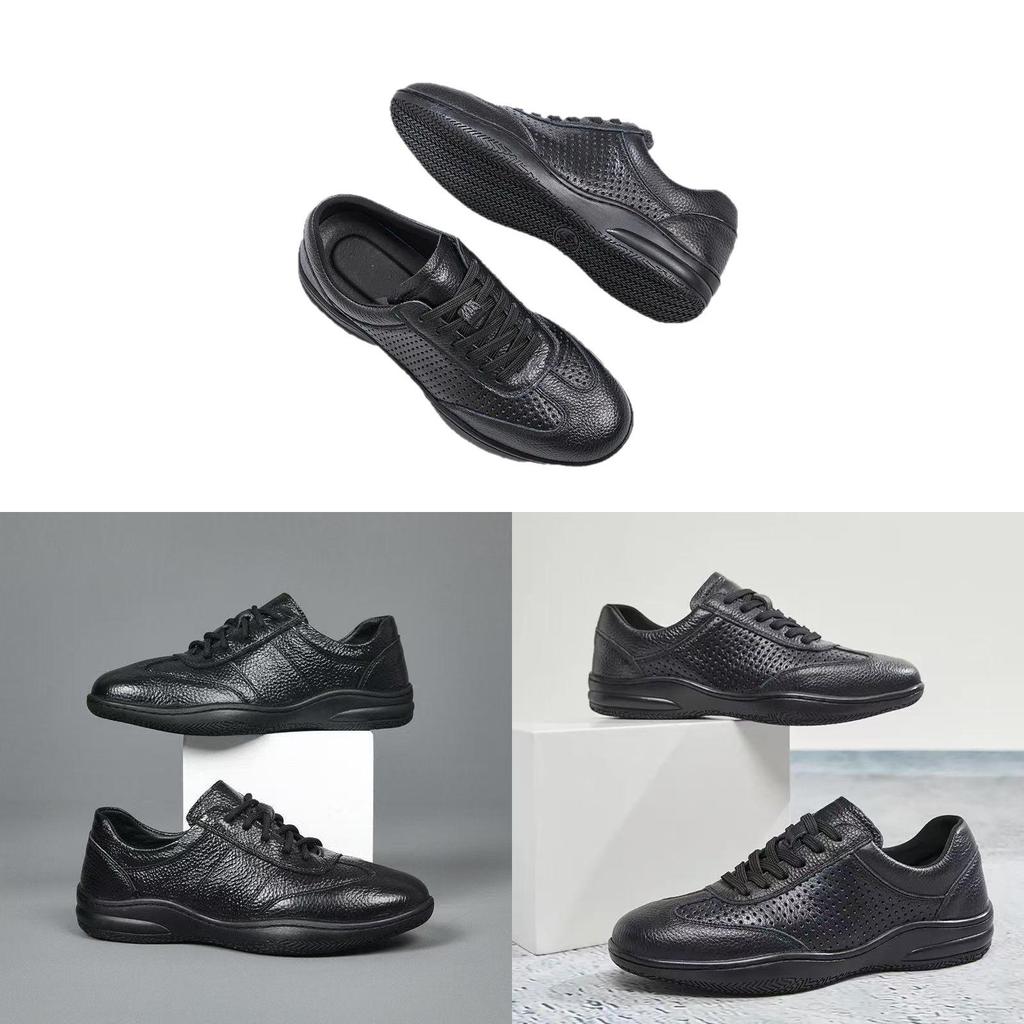 Mens Breathable Hollow Out Sneakers With Pu Mesh For Casual Active Wear Summer