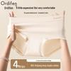 Audifen Women's 7A Antibacterial Seamless Cotton Briefs