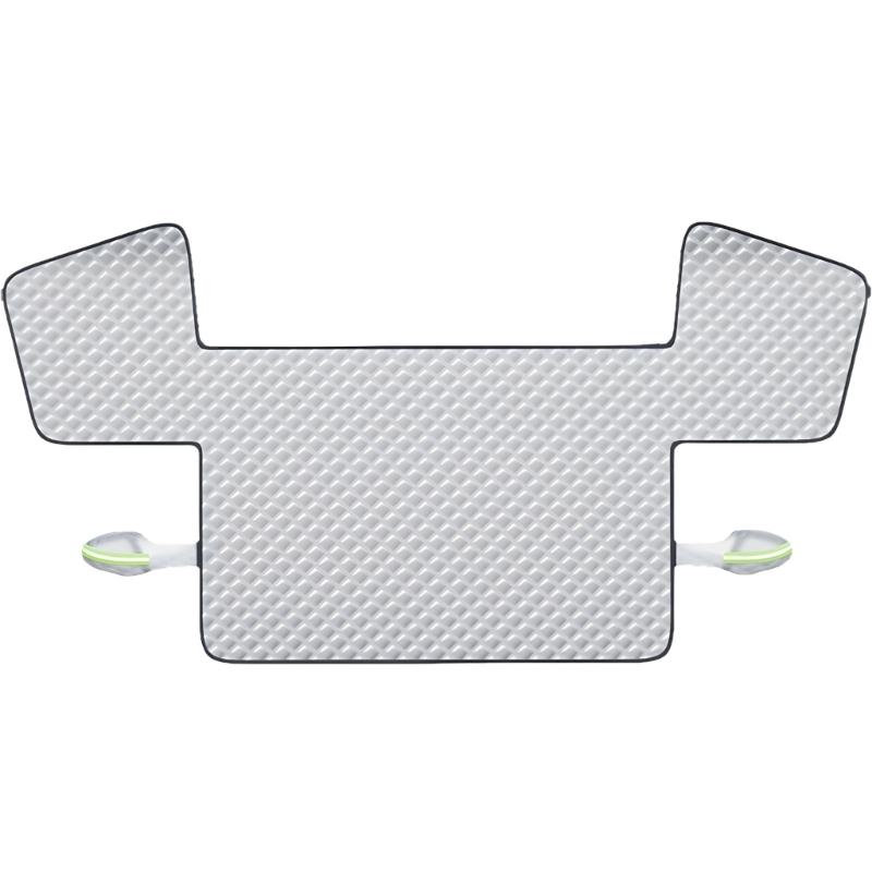 

Universal Car Windshield Protector Snow Ice Shield Thermal Insulation Frosts & Freeze Protection Sun Shade серебряный