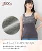 Nissen Cotton Lace Tank Tops in and Charcoal Transfer Size 4L 100% (3-Pack) Black, White, (with Name) -