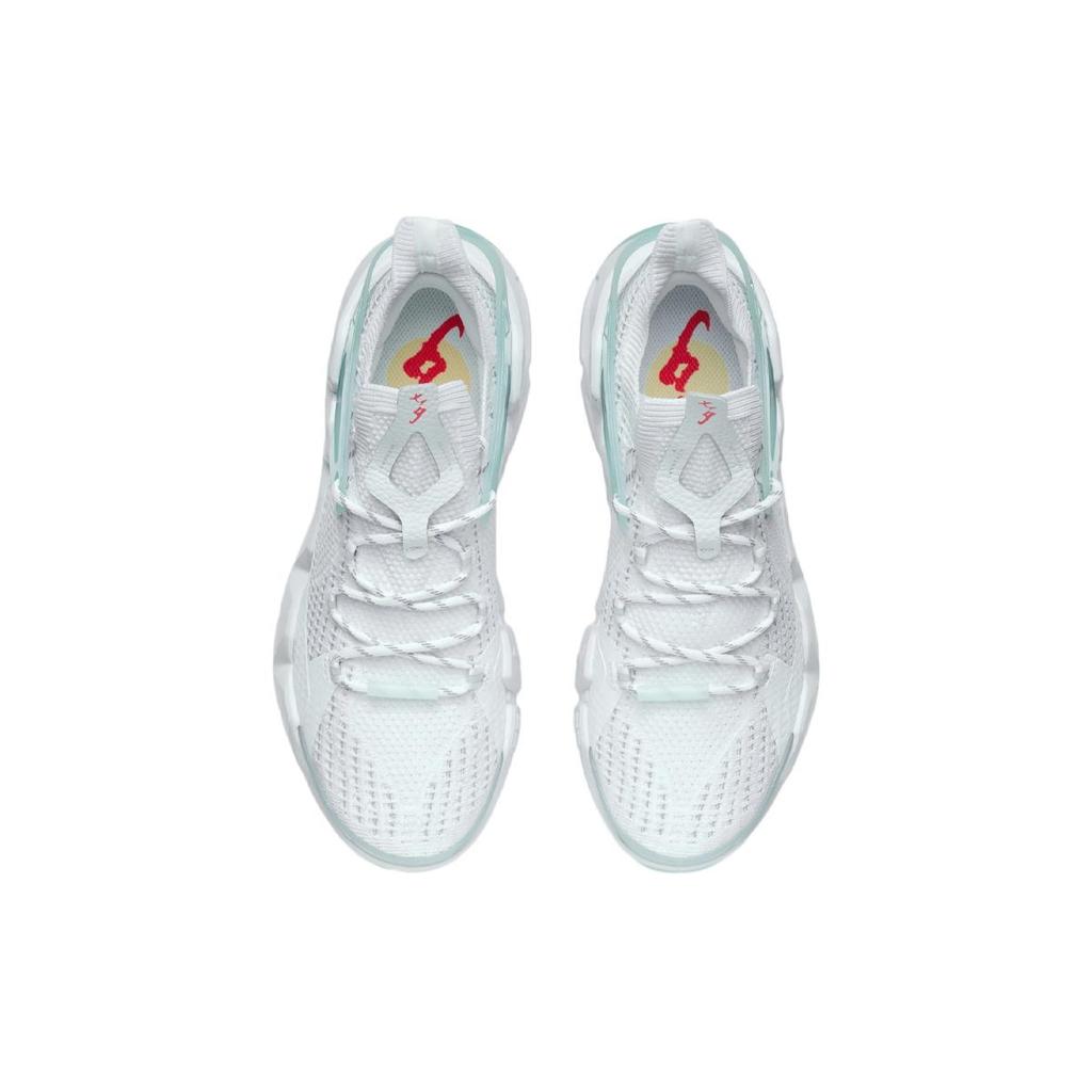 Li Ning Essence 2.3 Delta Cushioning Breathable Low top Basketball Shoes Women's White Green AGBR046-2