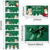 2026 Santa Claus Christmas Money Box with 10 Card Slots - US Dollar Red Envelope Surprise Party Gift