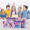 Håndveske, Godteripose, Gavepose, Kraftpapirpose, Jenters bursdagsfestsett