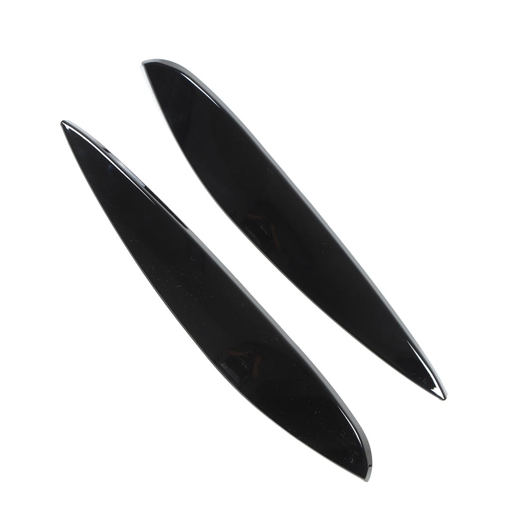 2pcs Headlight Eyebrow Left Right ABS Replacement for   Smart 453 Fortwo Forfour 2015‑2020