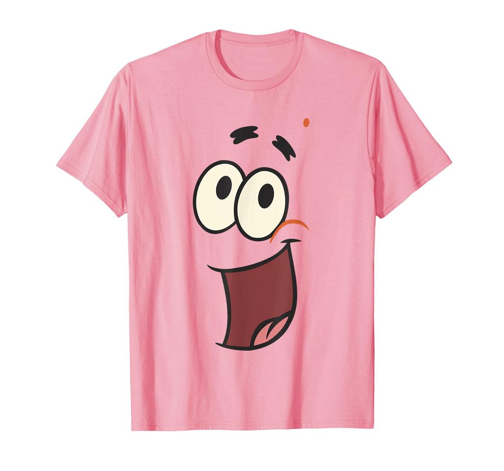 Spongebob Squarepants Patrick Star Large Face Costume T-Shirt