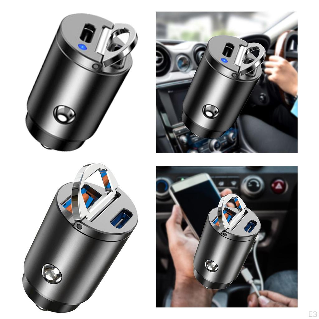 Car Phone Charger Adapter Durable Stable Quick Charge for Truck A