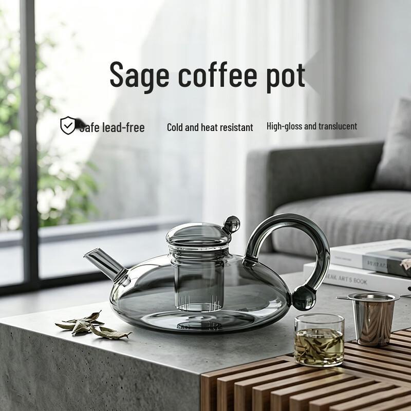 WEIMINGNUO High Borosilicate Glass Tea Pot
