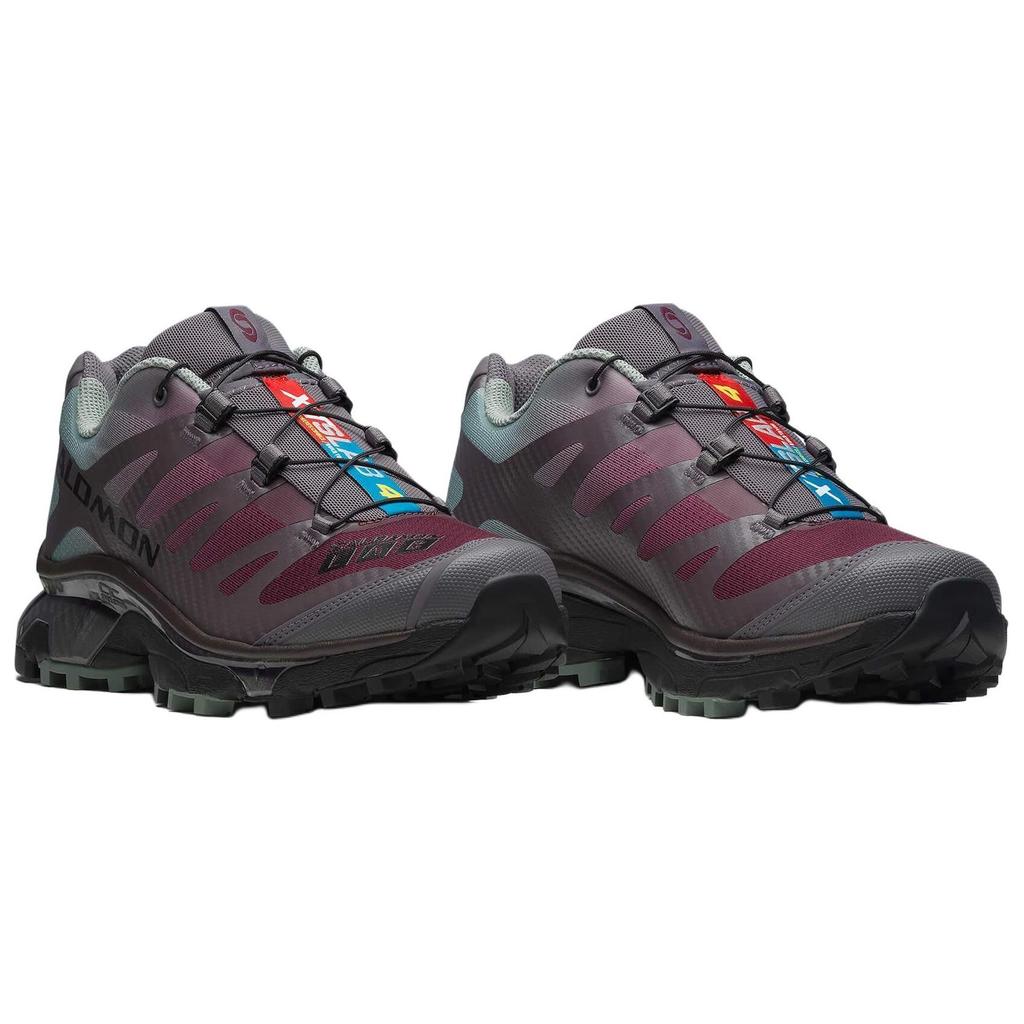 SALOMON XT-4 OG Soft Comfortable Non-Slip Durable Low-Top Outdoor Functional Shoes Unisex Shoes Gray 477411