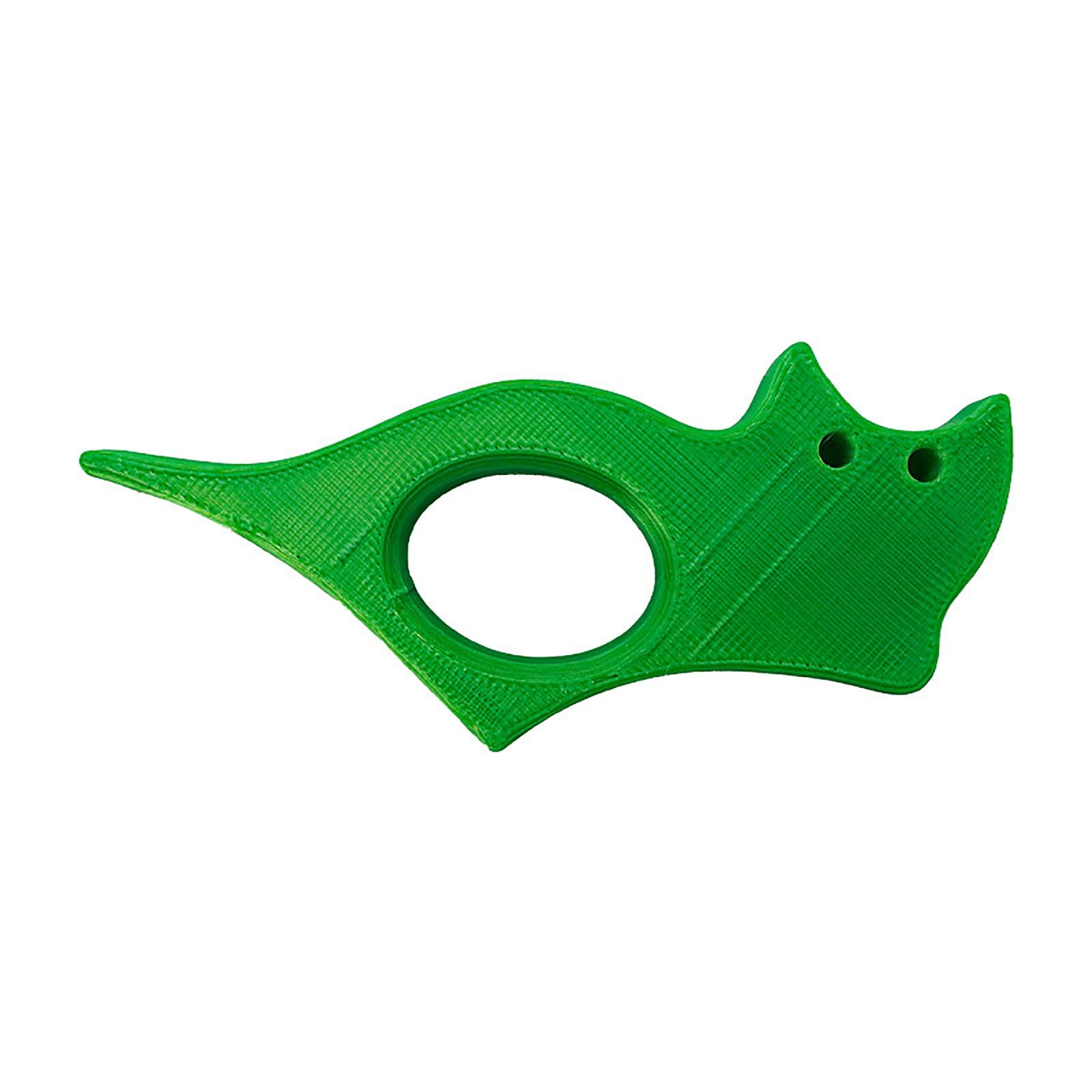 

3D-печатная закладка для кота – Эргономичный мультяшный компаньон для чтения, пластиковый держатель для страниц One Size зелёный