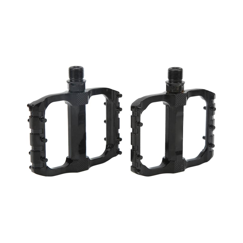 ENLEE Bicycle Pedals Aluminum Alloy DU Bearing Bicycle Flat Pedal for Road Mountain Bikes