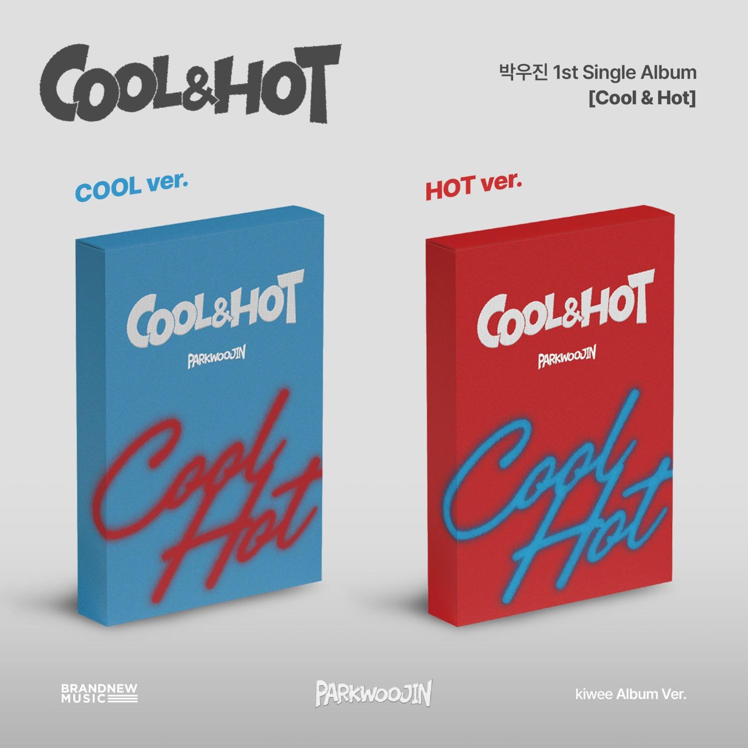 

PARK WOOJIN (AB6IX) [Cool & Hot] 1st Single Album 2 VERSION SET