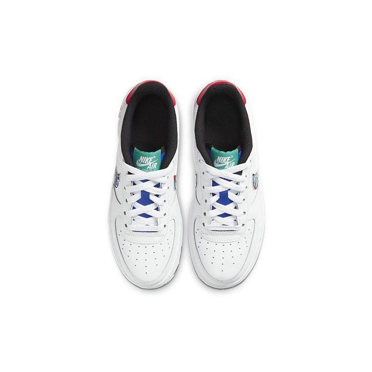 Nike Air Force 1 Low Crayon White Multi GS CU4632-100