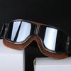 Retro Motorcycle Goggles for Helmet Windproof Dustproof Riding Glasses Women Men Protection  Outdoor Cycling Eyeglasses