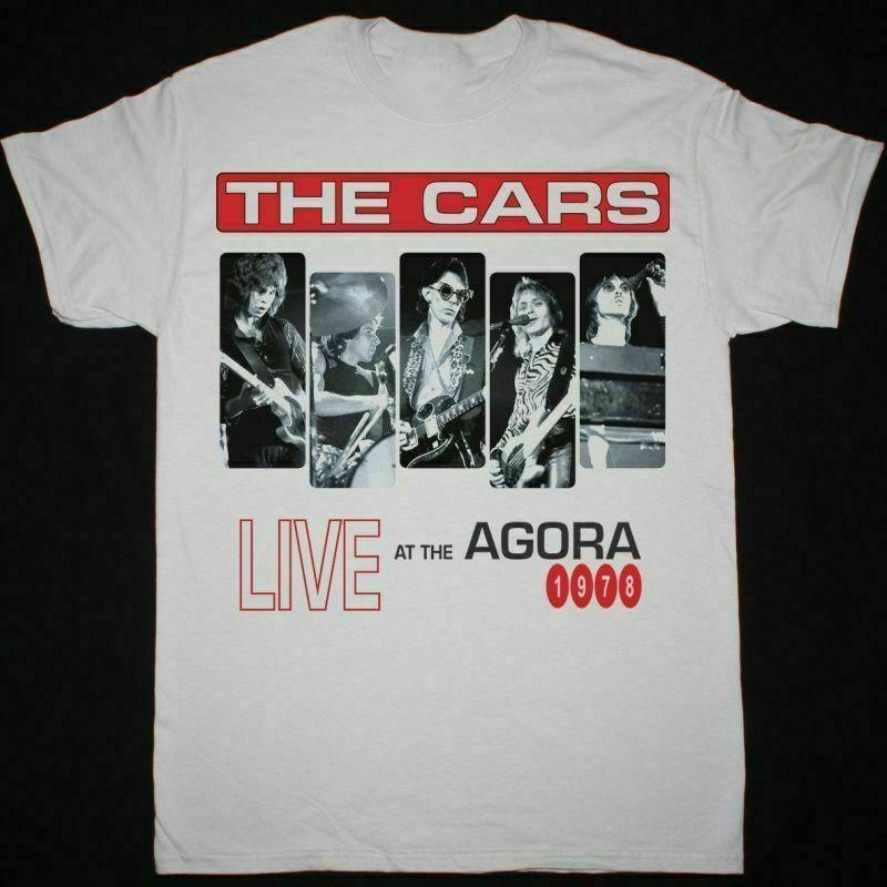 

The Cars Live At The Agora 1978 Cotton White Men S234XL TShirt HE203 Unisex T-Shirt XXXXL