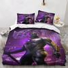 Black Panther Printed Bedding Sets Exquisite Bed Supplies Set Duvet Cover Bed Comforter Set Bedding Set Birthday Gift