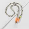 Hand-woven Messenger Mobile Phone Lanyard, Long Color Matching Double-ended Round Buckle, Mobile Phone Back Clip, Adjustable Lanyard