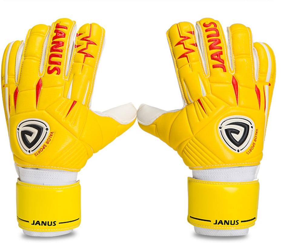 2023 New Men Professional Soccer Football Goalkeeper Gloves Thicken Latex Goalie Strong Finger Save Guard Removable Protection