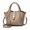 2023 New High-end Fashionable Woven Basket Handbag Shoulder Bag For Women Deep Khaki