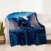 Gothic Style Blanket Soft Warm Cozy Suitable for Office Chair Bedding Chair for All Occasions Modern Gift for Travel Home Birthdays