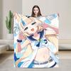 Sameko Saba Blanket Super Soft Street Trend Plush Throw Blanket For Couch Bed Travel Office Flannel Bedspread Bed Cover