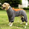 Dog Winter Coat, Fleece Lined, Large Dogs, Warm, Breathable XL Sunset Orange
