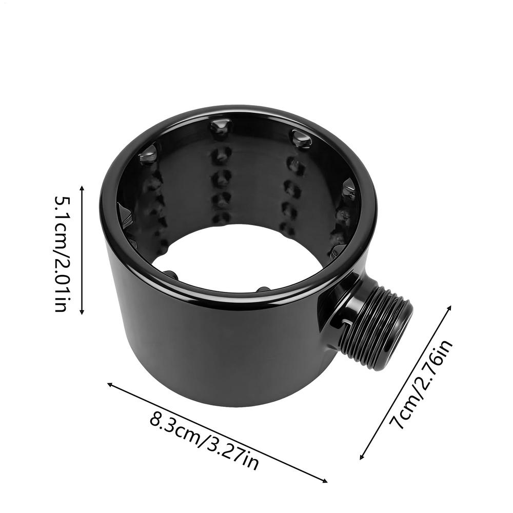 Shower Head for Men Multifunctional Hygiene Shower Nozzle,Full Cleaning Massage Sprayer Dog Cat Foot Wash Tool Shower Head чёрный