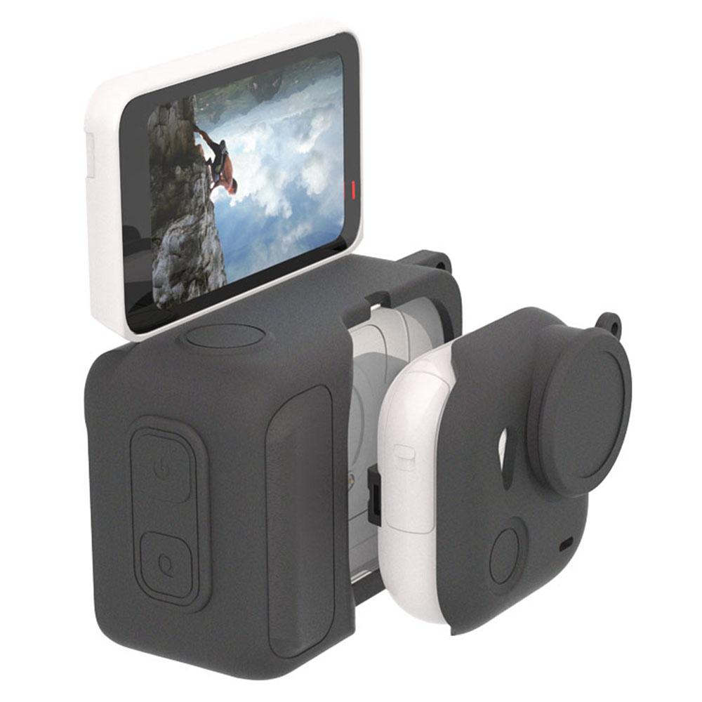 

For Insta360 Go Ultra Protective Cover Action Camera and Lens Silicone Case Dust-Proof Scratch-Resistant Shock-Absorbing