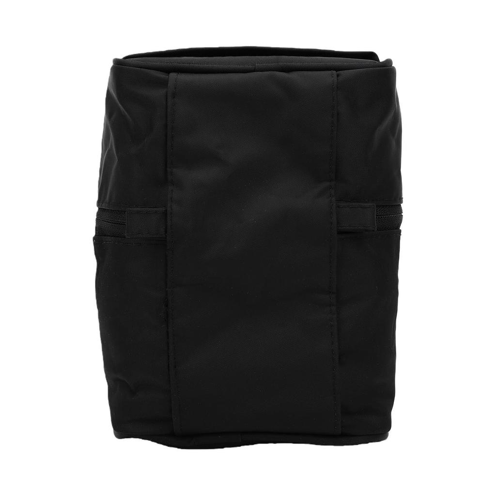 Stand Up Makeup Bag Water Proof Nylon Travel Cosmetic Organizer Portable Toiletry Pouch Black
