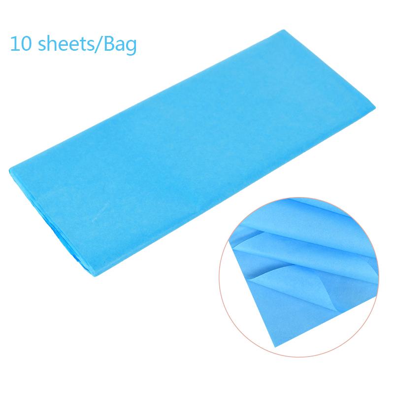 10Pcs 65x50cm Flower Wrapping Tissue Paper Wedding Event Party Flower Bouquet Gift Wrapping Paper Decoration Packaging DIY Craft