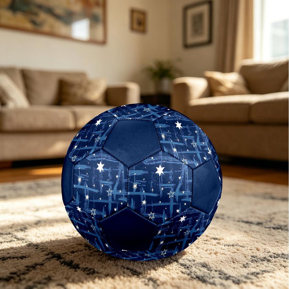 1pc Space Stars Night Sky Durable Soccer Ball/Football, Size 5, Perfect for Training, Entertainment And Competition,Gift yy26060668