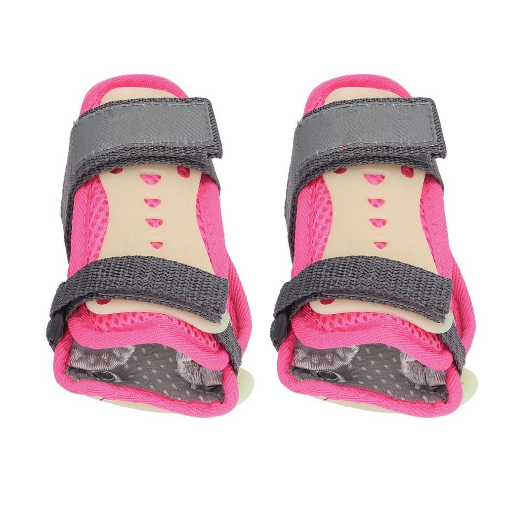 2Pcs Roller Skating Wrist Guards Sweat Absorption Breathable Flexible Kids Skating Wrist Brace for Kids Sports Outdoor