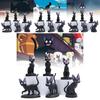 Adorable Black Cat Gigi Plush Figure Collectible Doll Toy For Kids And Adults