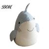 Decorative Nursery Stopper Plush Shark Door Stopper, Non-slip Weighted Interior Doorstop Stop, Anti-collision Home Office Floor Fabric Bedroom Wedge