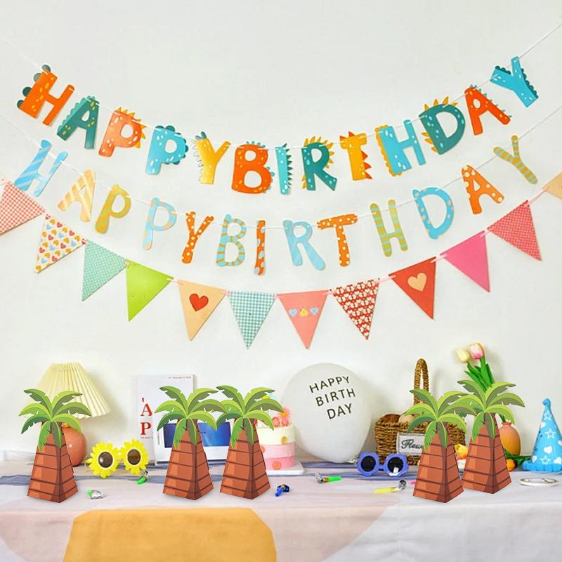 10Pcs Paper Carton Wedding Palm Tree Folding Locket Eco-Friendly Candy Wrapping Box Party Paper Box Marriage Coconut Tree Carton