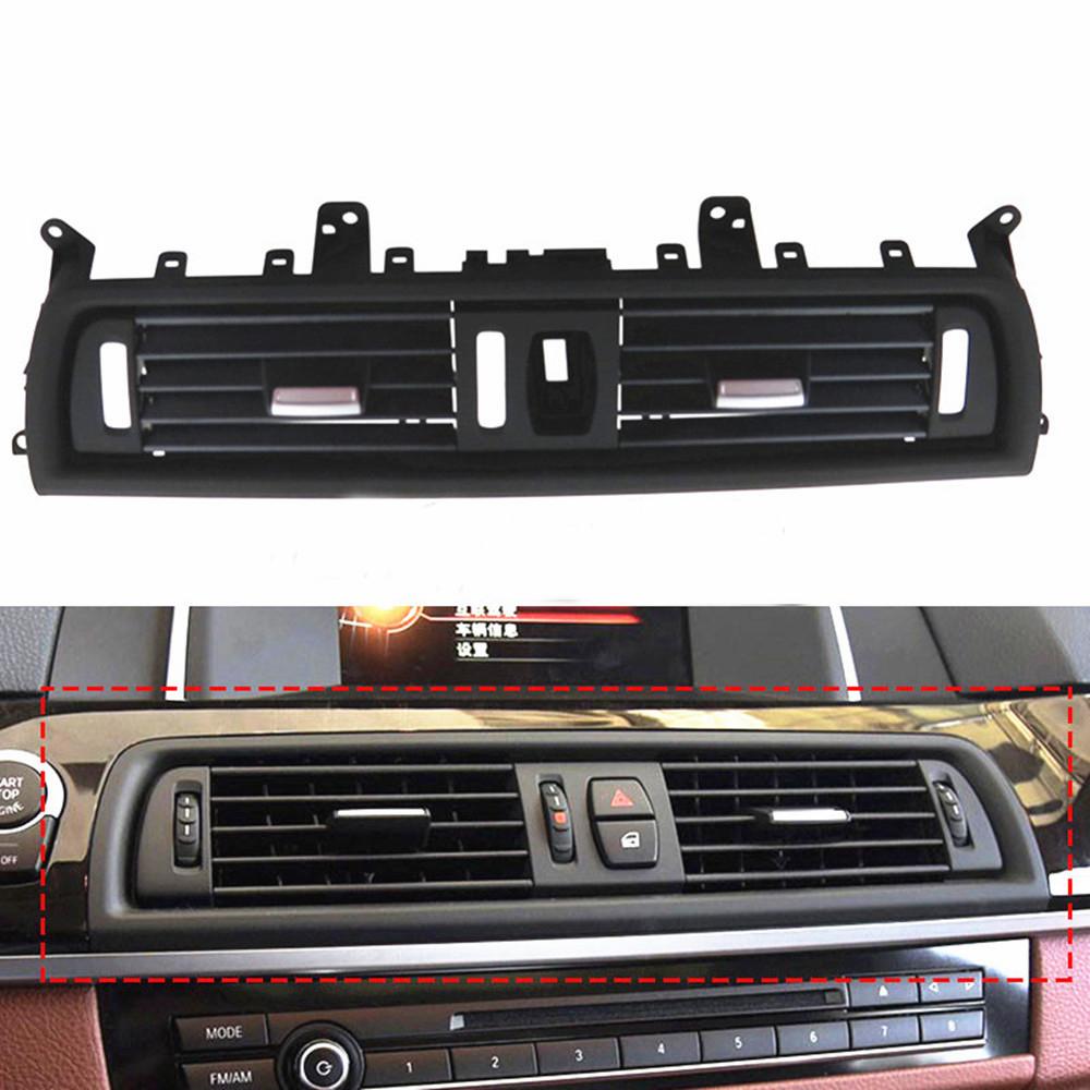 2 Stile Frontkonsole Grill Dash AC Klimaanlage Entlüftung für BMW F10 F11 F18 520i 523i 525i 528i 535i