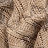 Tachi Women's Wave Pattern V-Neck Knit Cardigan