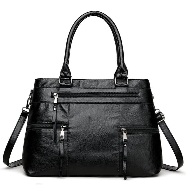

New Women s Large-capacity Shoulder Messenger Bag чёрный