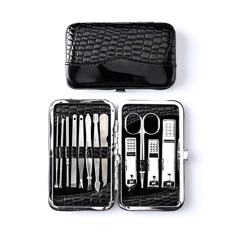 10-Piece Stainless Steel Nail Clipper & Manicure Set