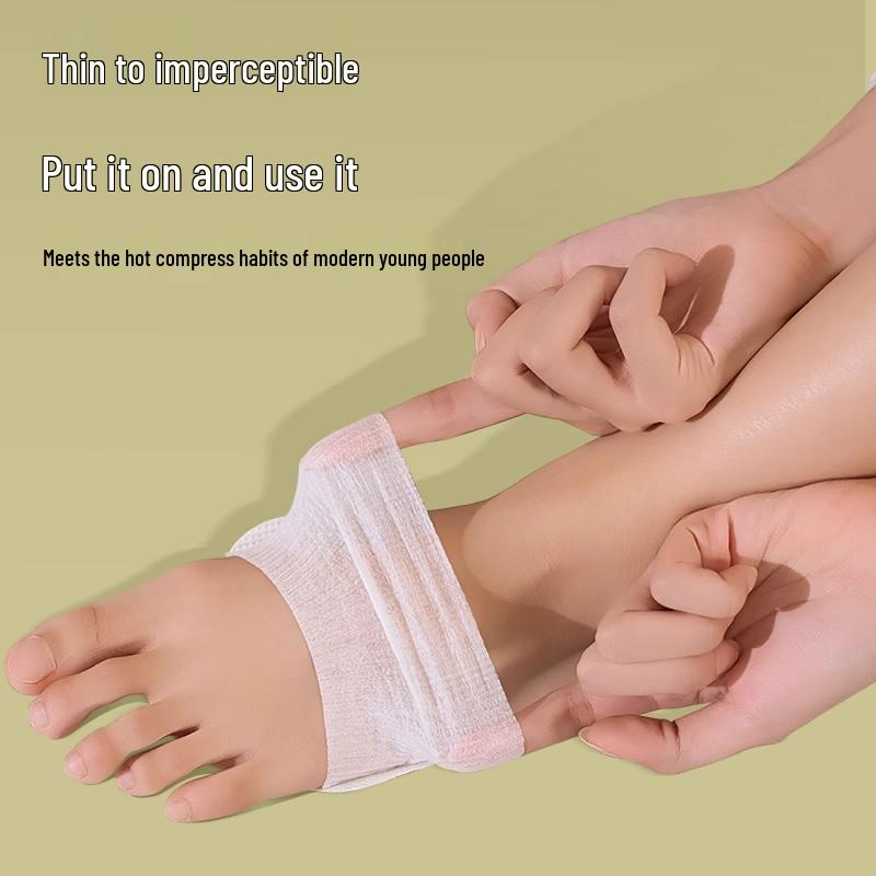 10-Piece Mugwort Self-Heating Warm Foot Patches - Newcomer Special Steam Baby Warmers