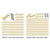 100/200Pcs Tab Cold Inserts Terminals 453 U-Shaped 0.3-1.5mm2 Wire Connector Terminals Pressing Button Quick Connect Terminal